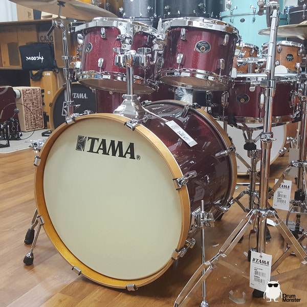 (전시상품)TAMA 타마 드럼세트 5기통-실버스타 버찌(SilverStar)