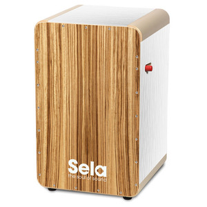 Sela® Wave Pro White Zebrano / 셀라 웨이브 프로 카혼, 화이트 제브라노(SE 026)