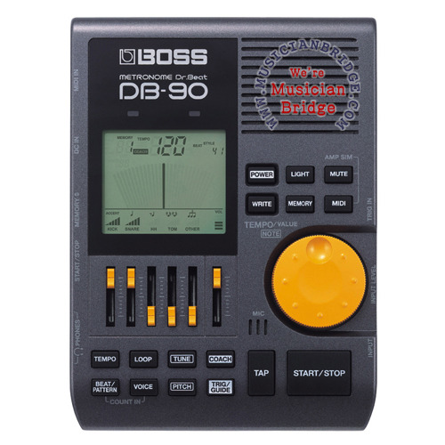 BOSS 메트로놈 (박자기) + 리듬코치 DB90 [정확도 측정기능 탑재]