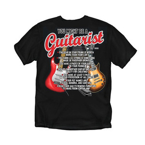 DrumBum You Might Be A Guitarist Tee